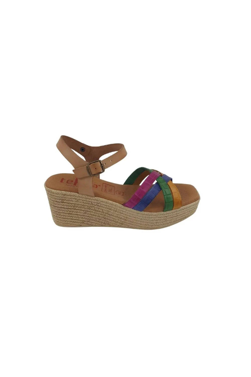 Sandalia mujer Cuna tekila multicolor 7246