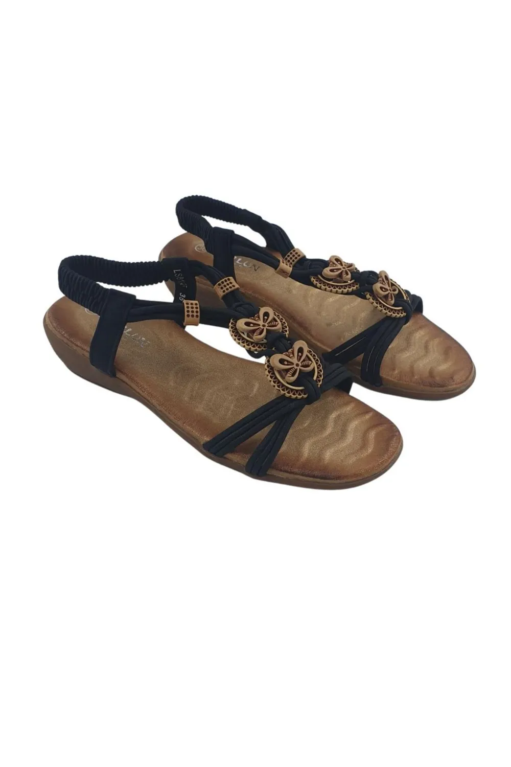 SANDALIA MUJER HURLUN ADORNO VARIOS LS81825