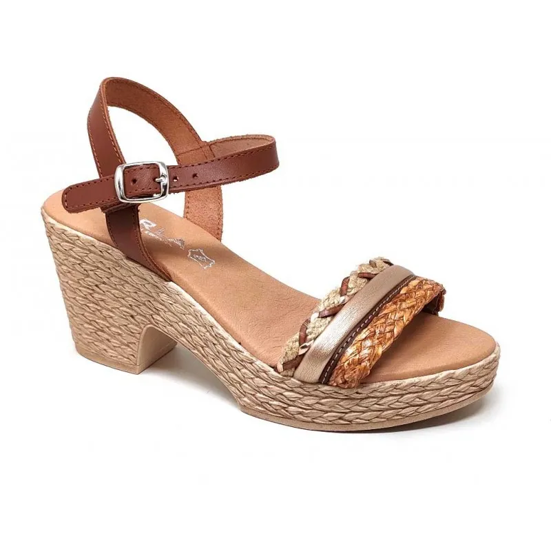SANDALIA MUJER PIEL CARLA 8706