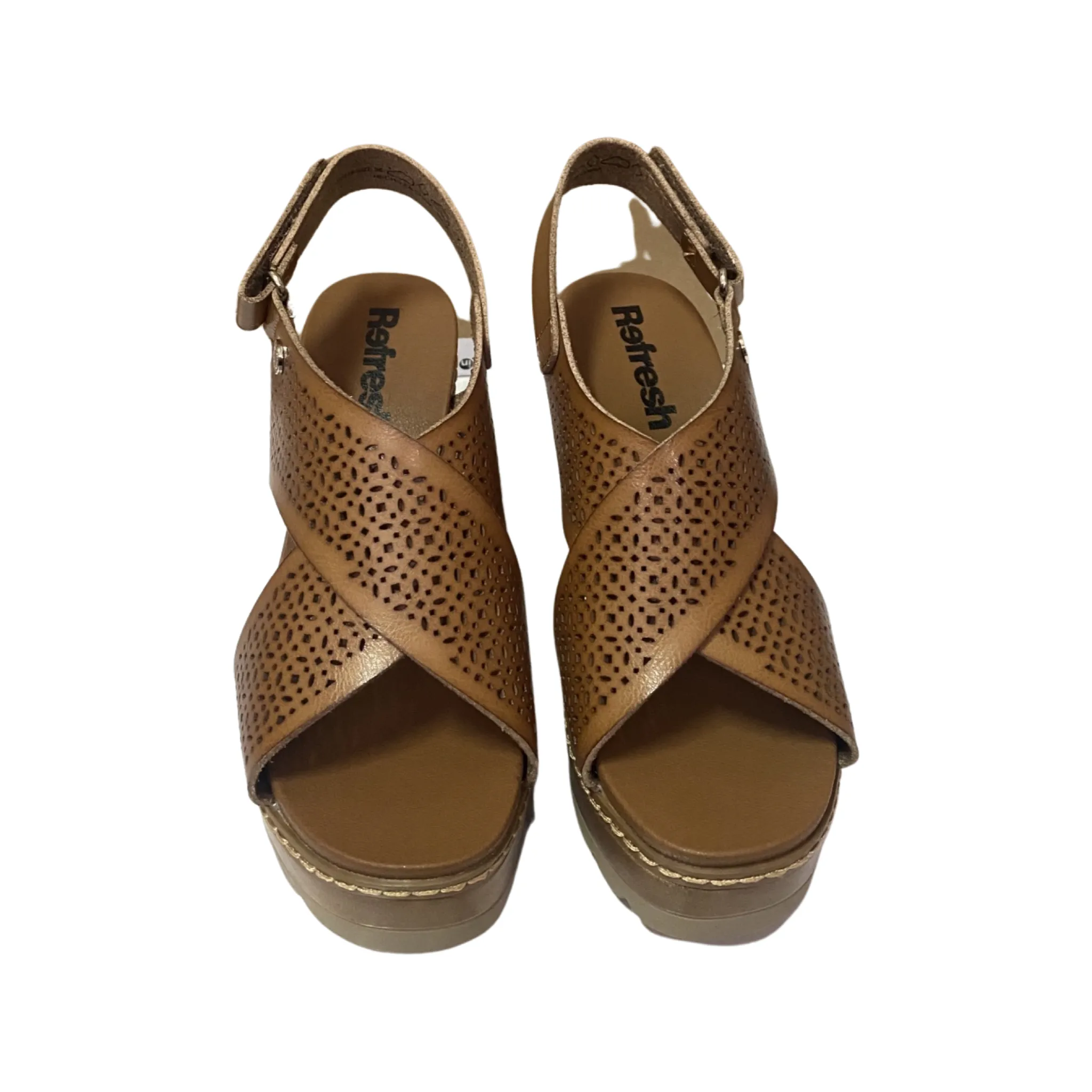 SANDALIA MUJER REFRESH 170778 CUERO