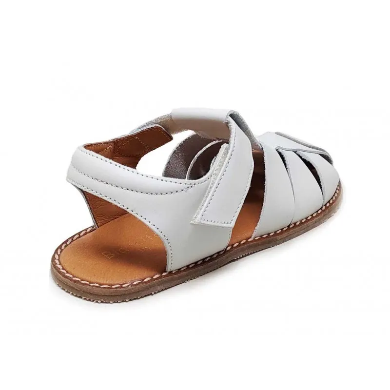 SANDALIA NIÑO PIEL SAONA GRIS24 BLANDITOS CRIOS (T.2633)