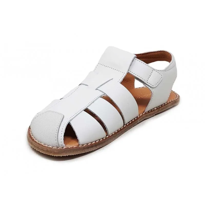 SANDALIA NIÑO PIEL SAONA GRIS24 BLANDITOS CRIOS (T.2633)