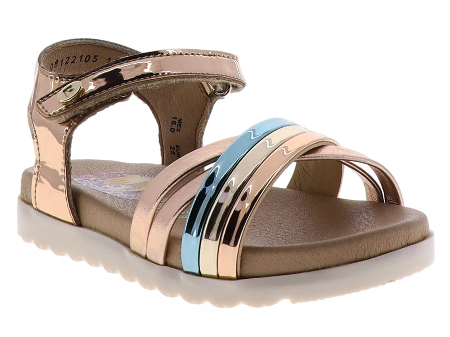 Sandalias Coqueta 101804 Oro Para Niña