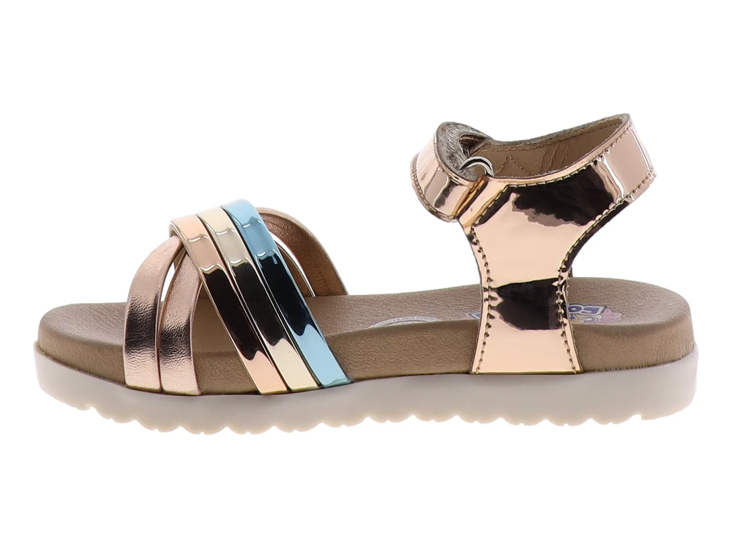 Sandalias Coqueta 101804 Oro Para Niña