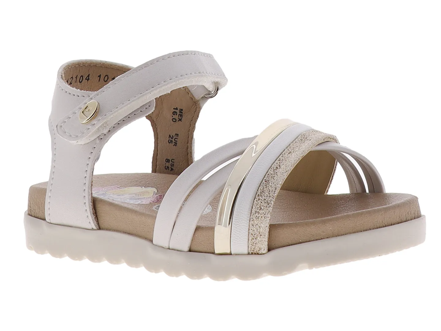 Sandalias Coqueta 101804 Perla Para Niña