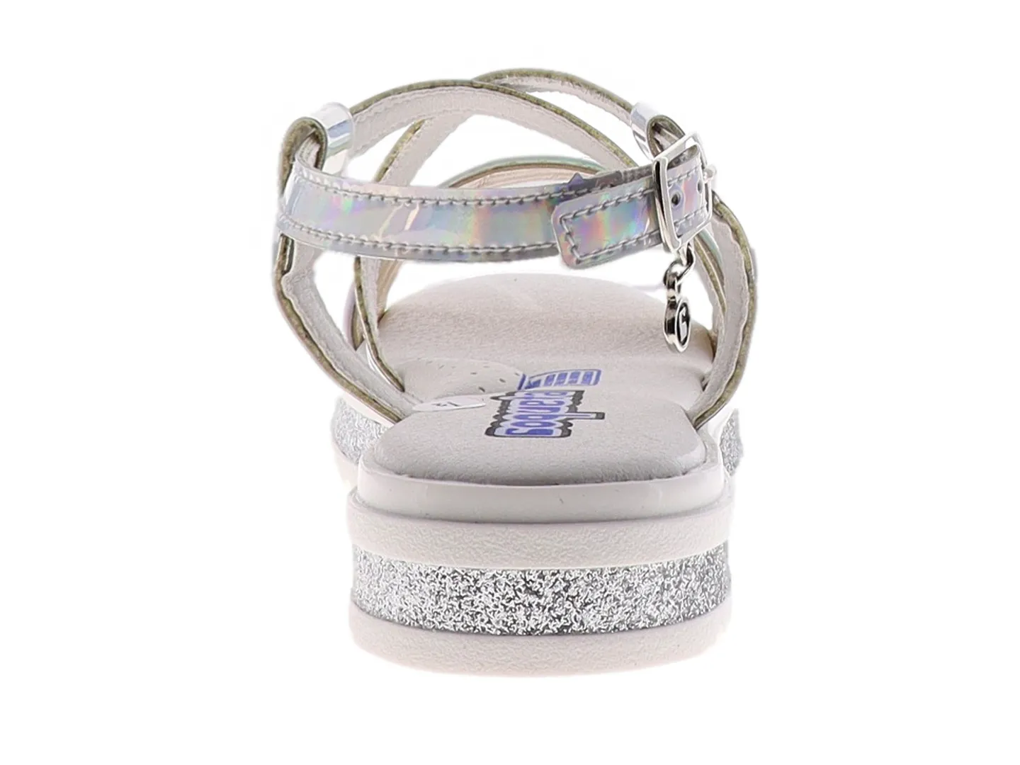 Sandalias Coqueta 112305 Plata Para Niña