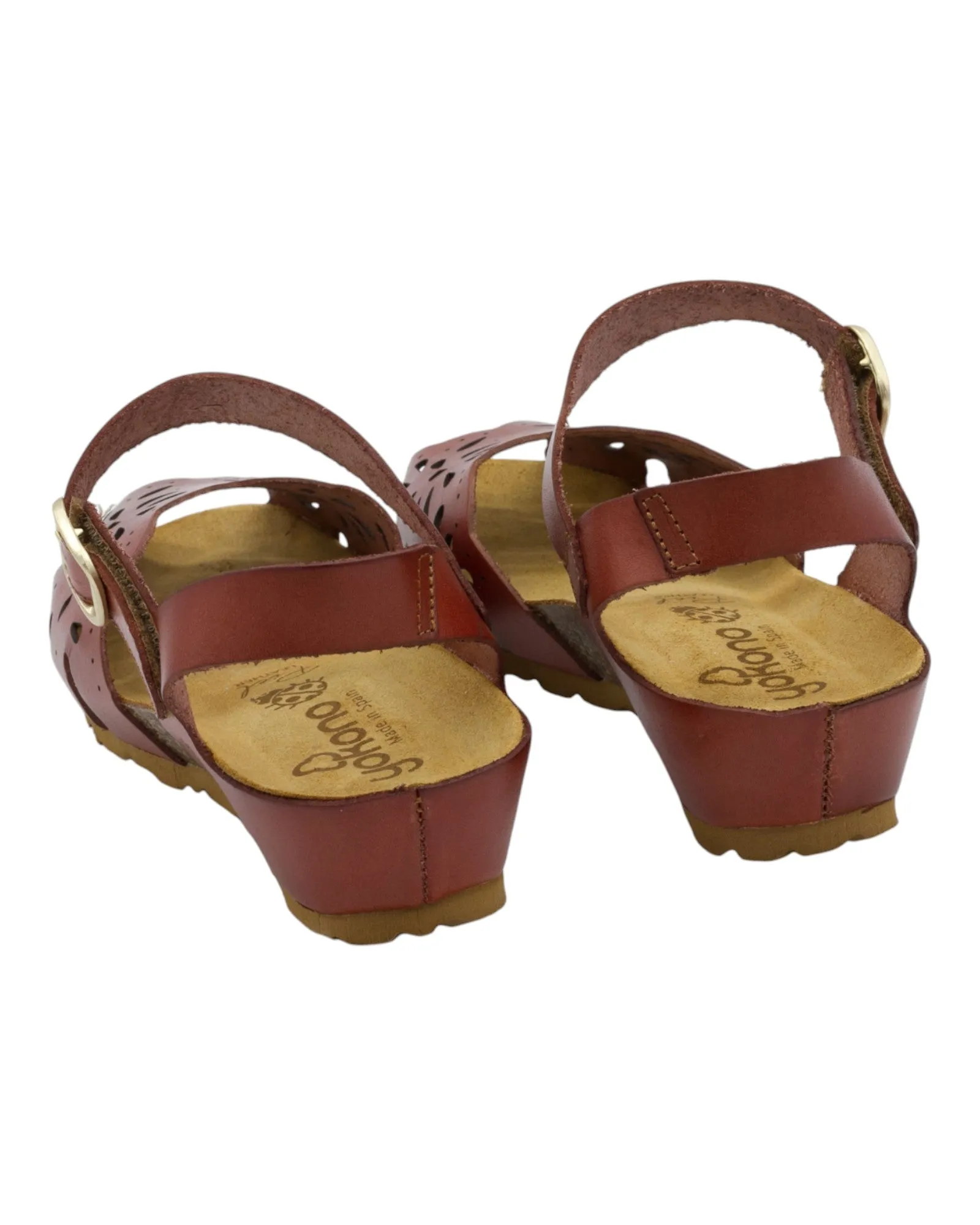 SANDALIAS DE MUJER YOKONO MONACO047 EN CUERO