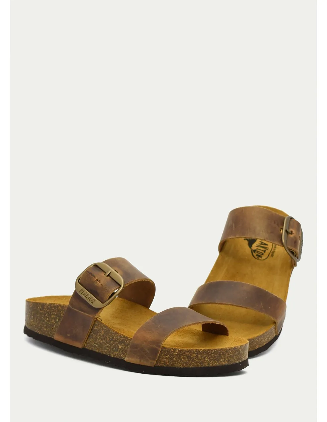 SANDALIAS PLAKTON 343004 MARRON 