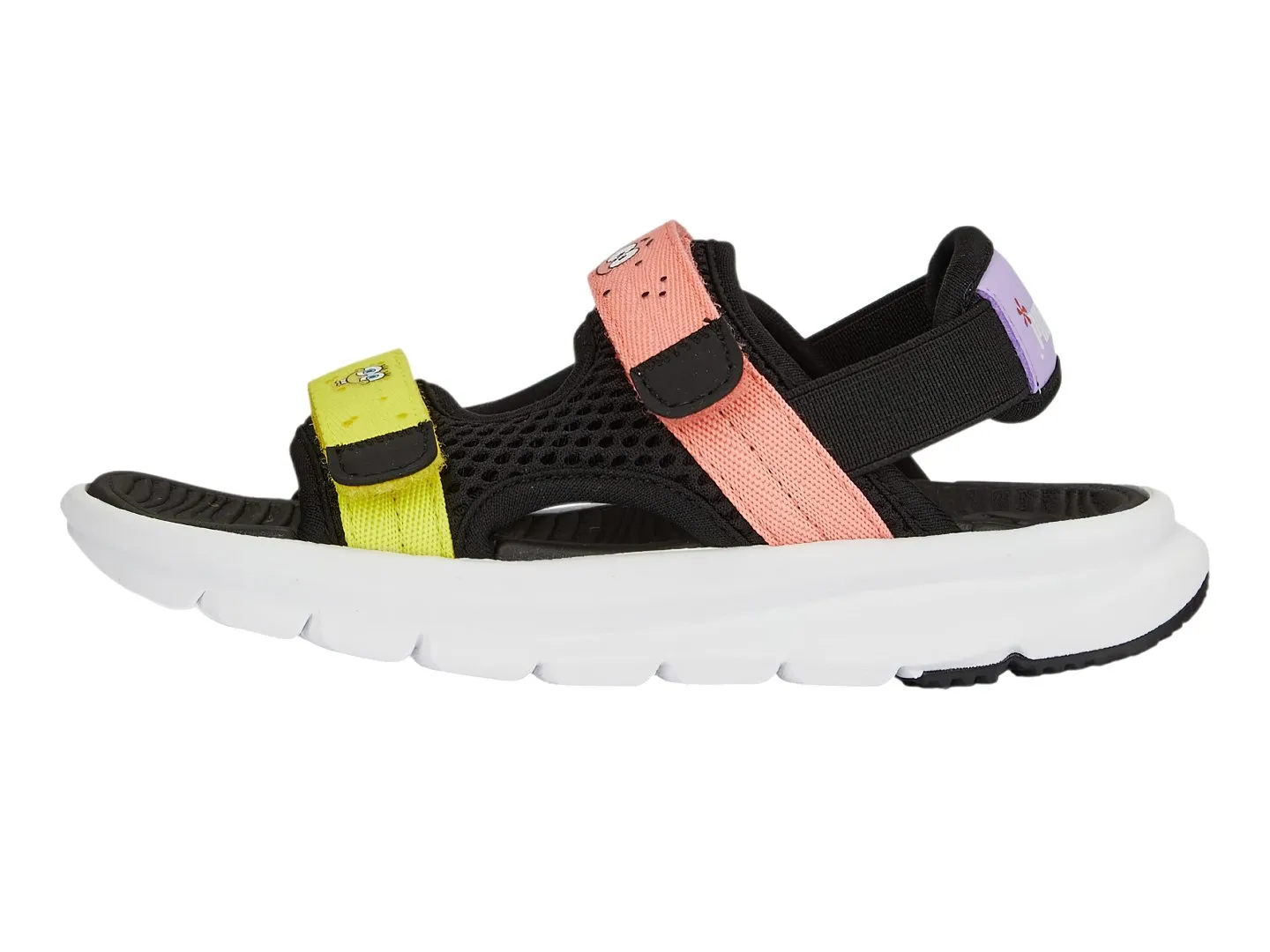 Sandalias Puma Spongebob Negro Para Niño