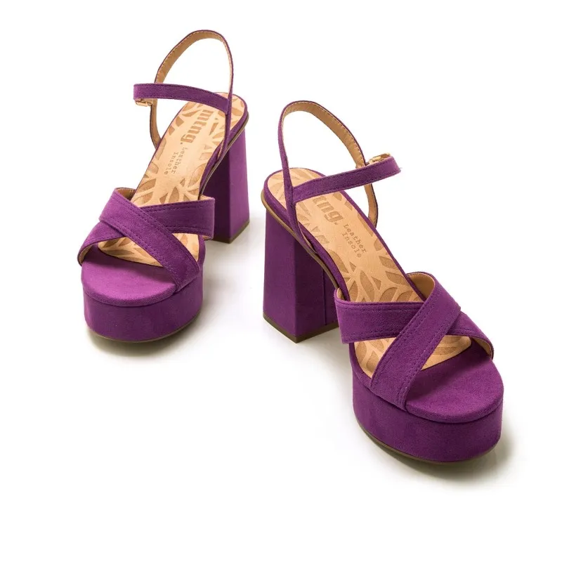 Sandalias Vestir de Mujer MTNG SINDY Morado 57548