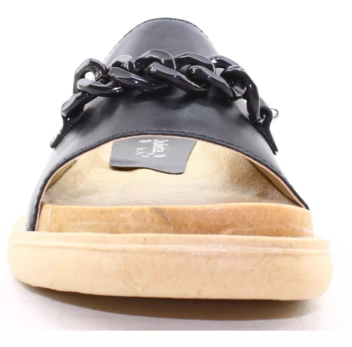 Sandalias Zuecos Faja Cadena Mujer Plataforma 710 Parg