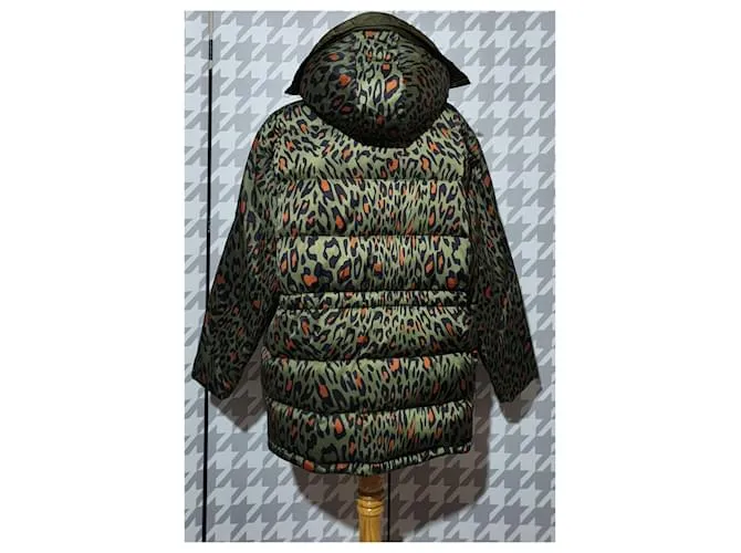 Sandro Chaquetas Multicolor Estampado de leopardo 