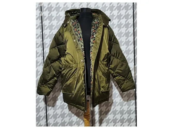 Sandro Chaquetas Multicolor Estampado de leopardo 