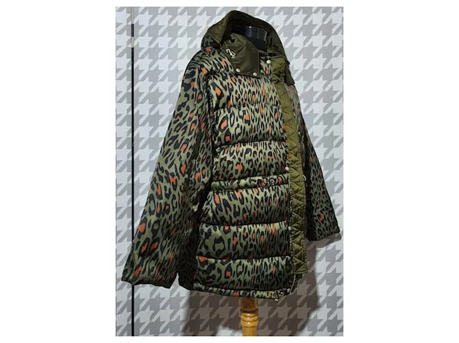 Sandro Chaquetas Multicolor Estampado de leopardo 