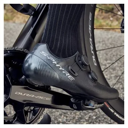 SHIMANO ZAPATILLAS SHIMANO RC9 SPHYRE HOMBRE NEGRAS
