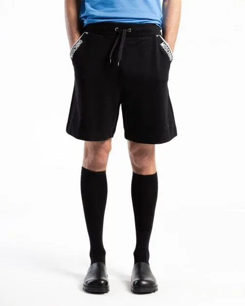 Shorts deportivos Moschino Underwear A6818 Negro