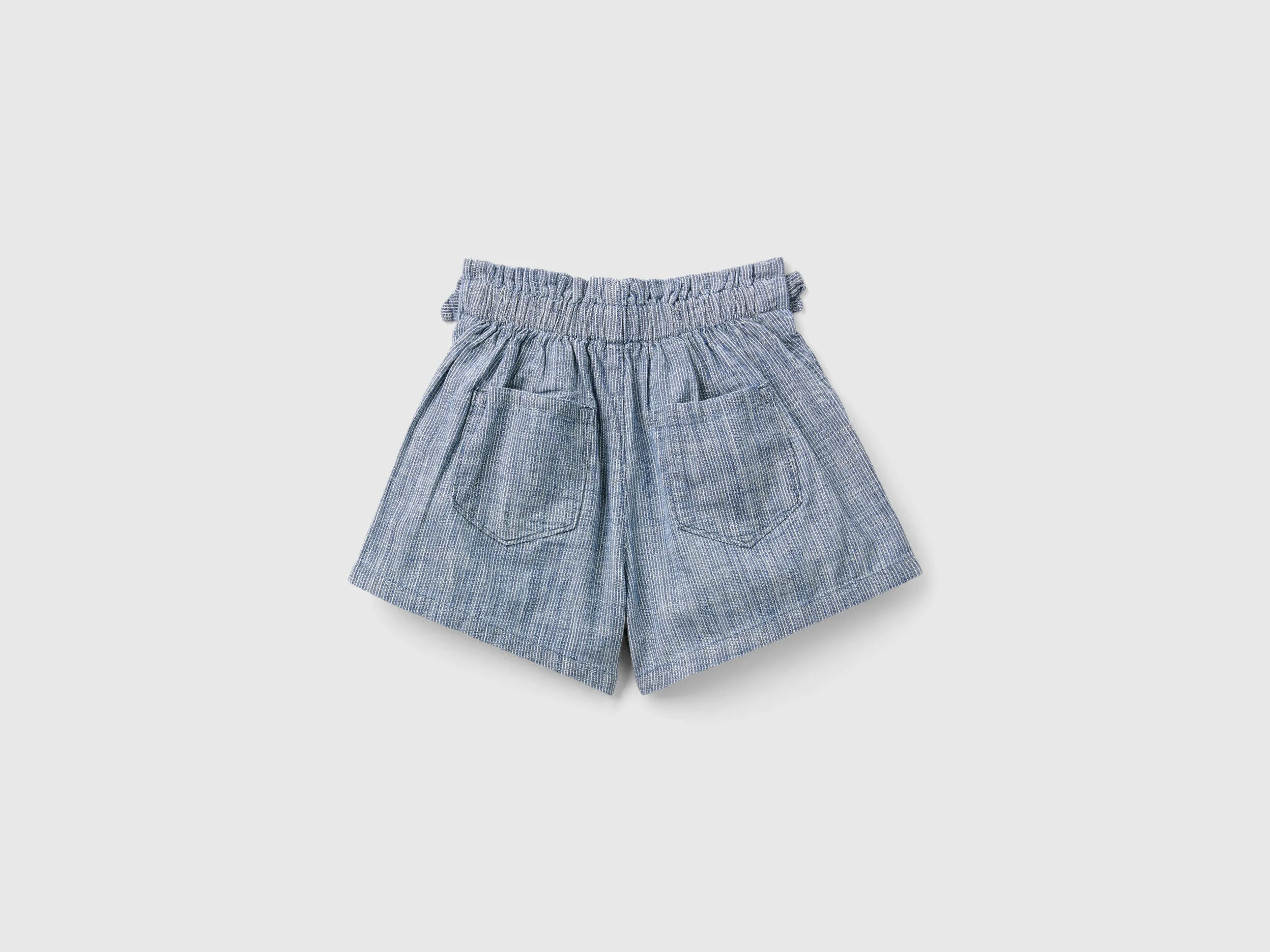Shorts paperbag de cambray