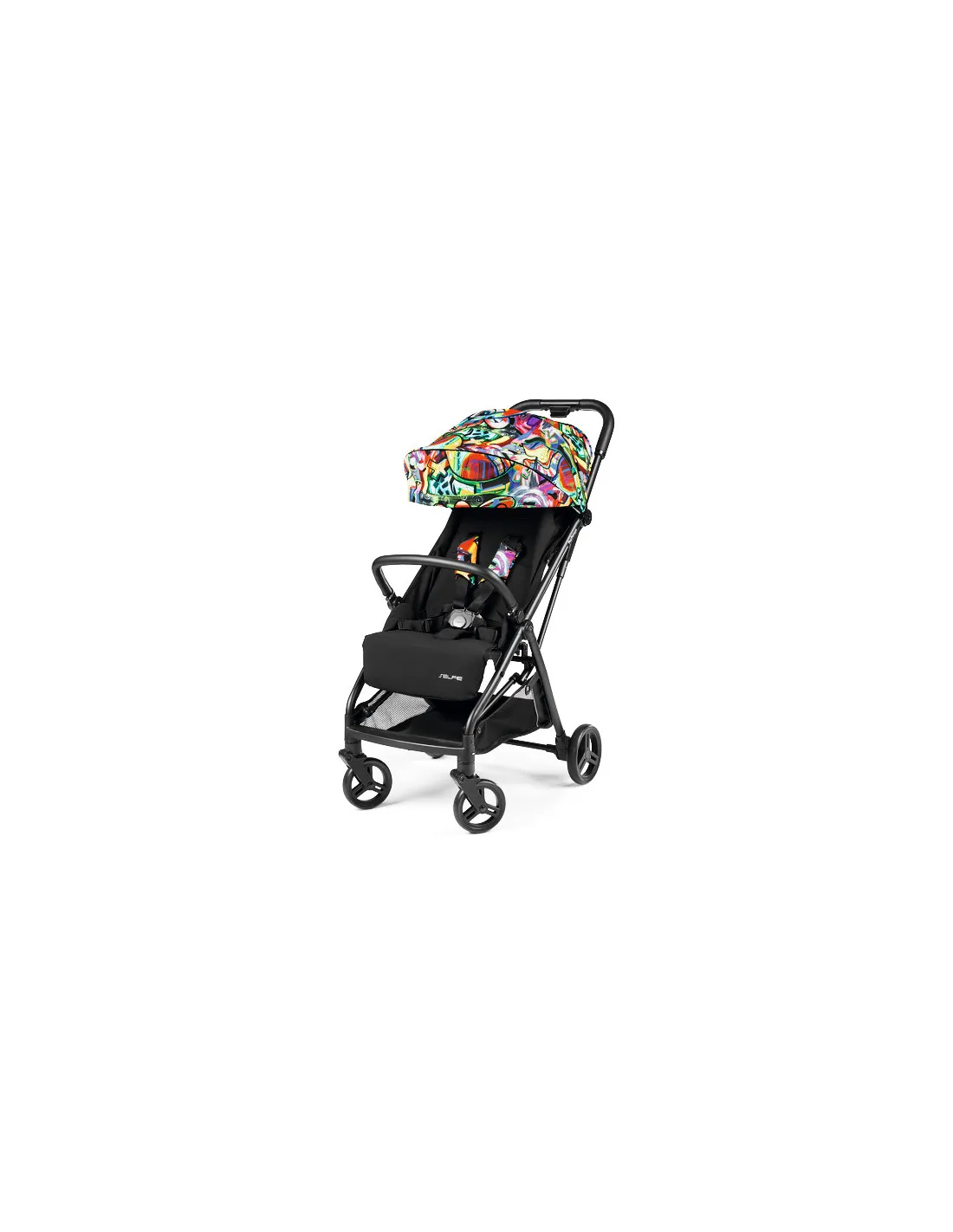 Silla de paseo selfie street art de Peg Perego