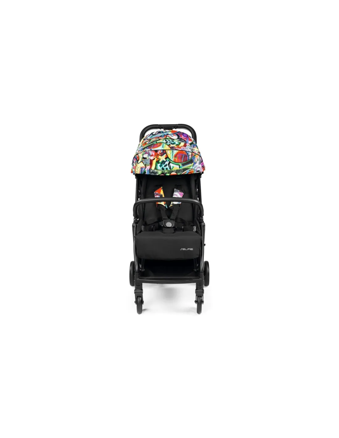 Silla de paseo selfie street art de Peg Perego
