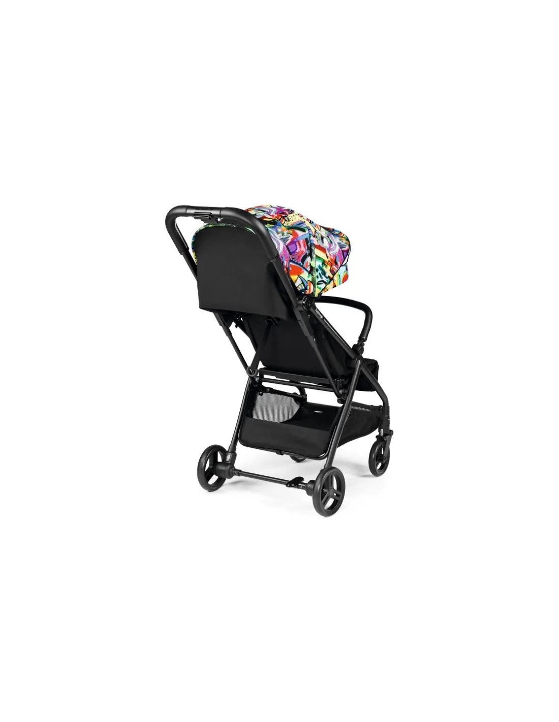 Silla de paseo selfie street art de Peg Perego