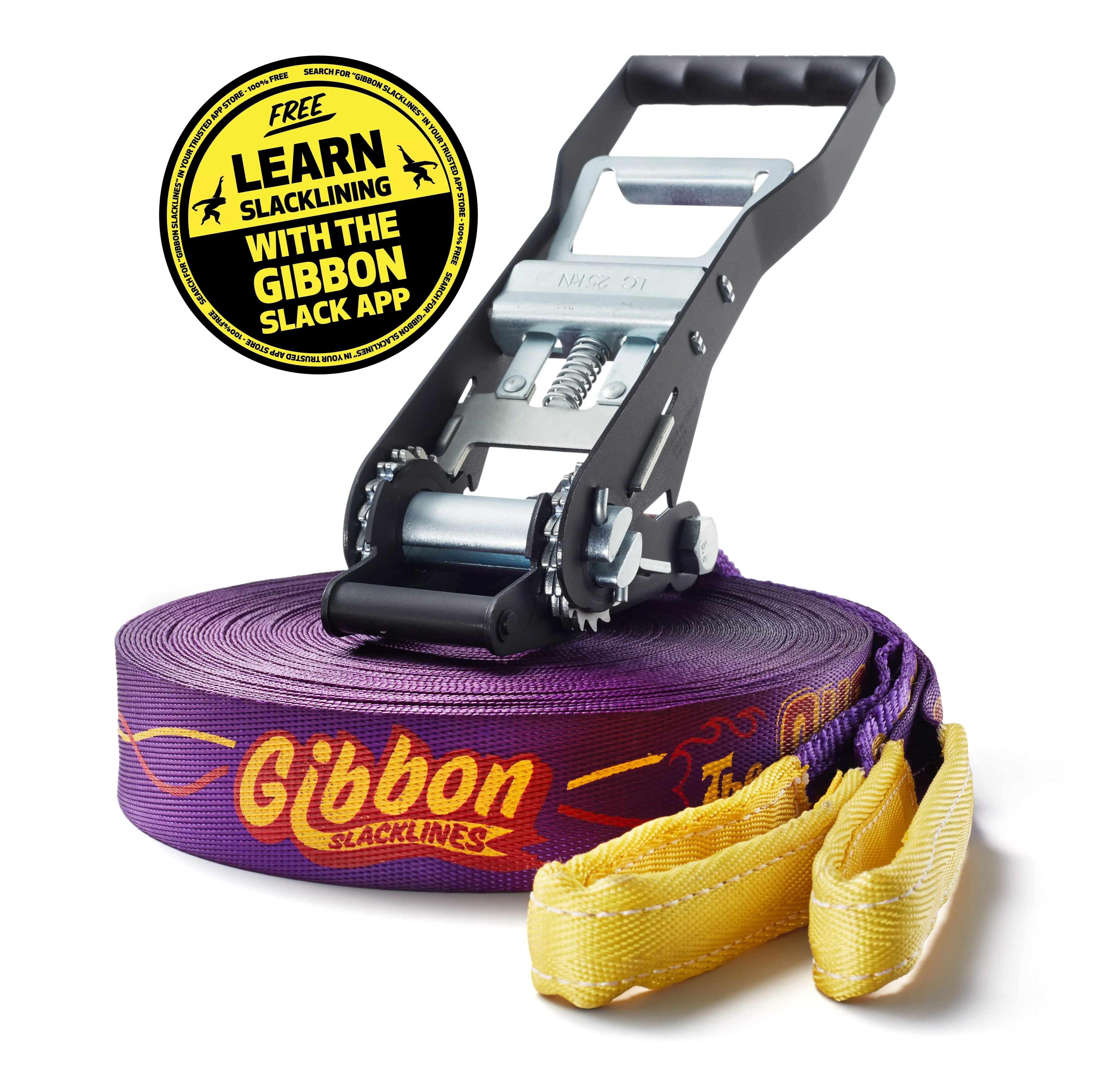 Slackline Surferline Gibbon Morado