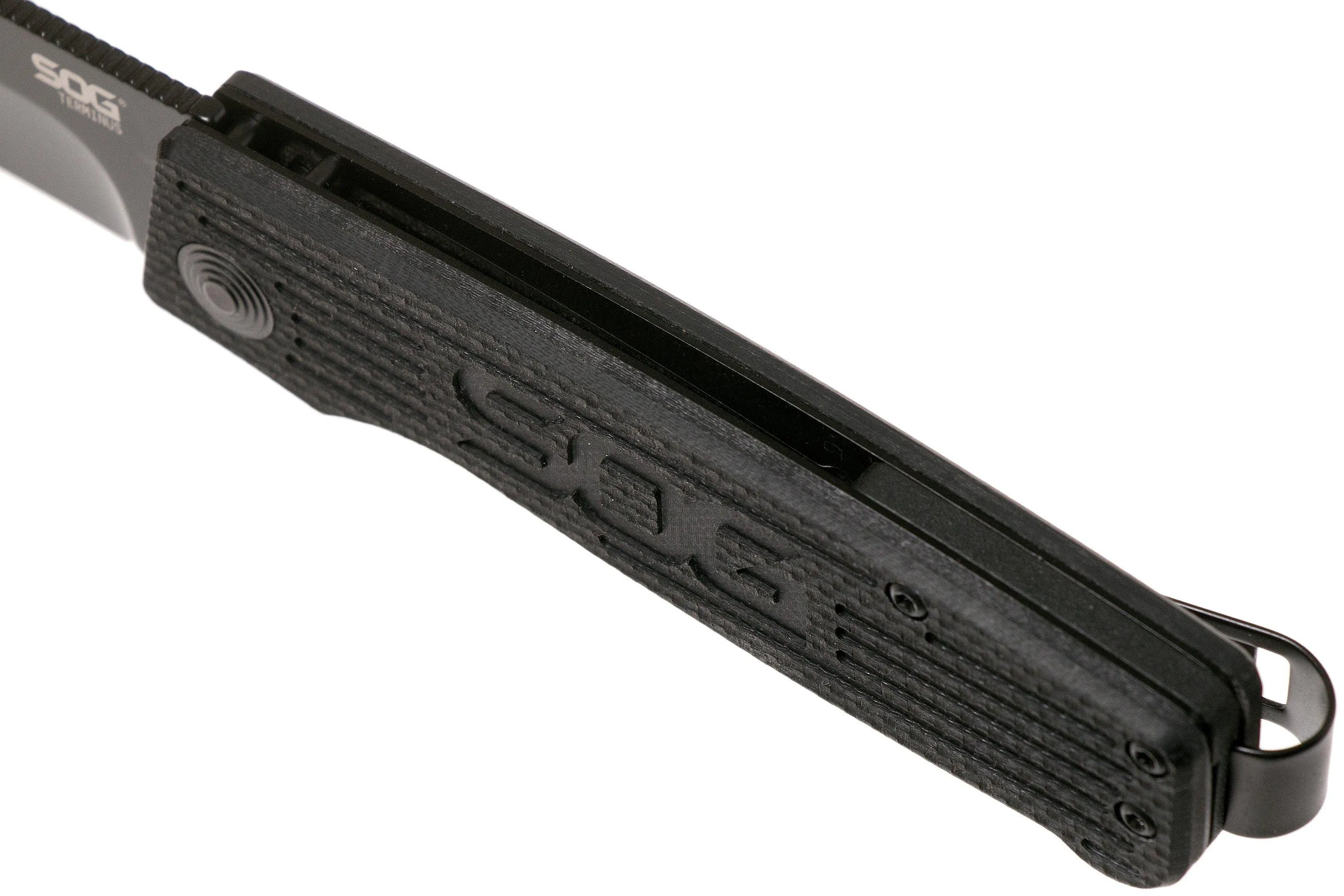 SOG TERMINUS BLACK TM1002BX NAVAJA SLIPJOINT