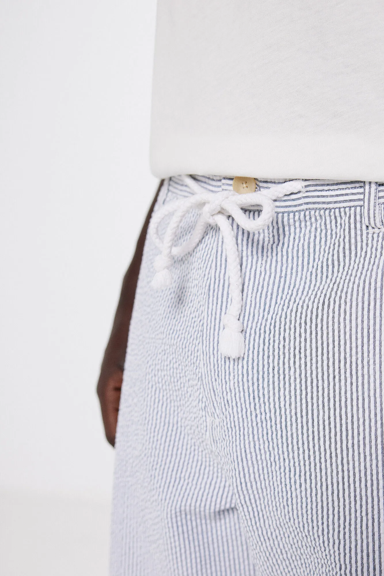 Springfield Bermuda efecto arrugado relax fit