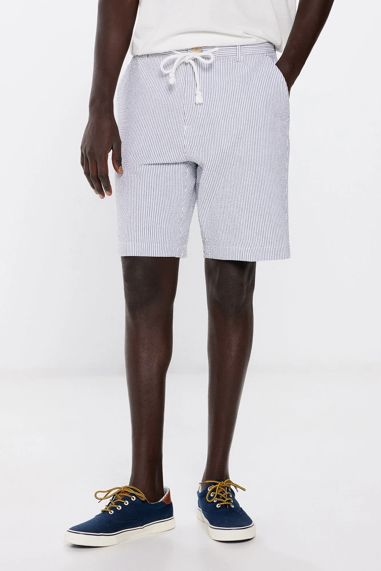 Springfield Bermuda efecto arrugado relax fit