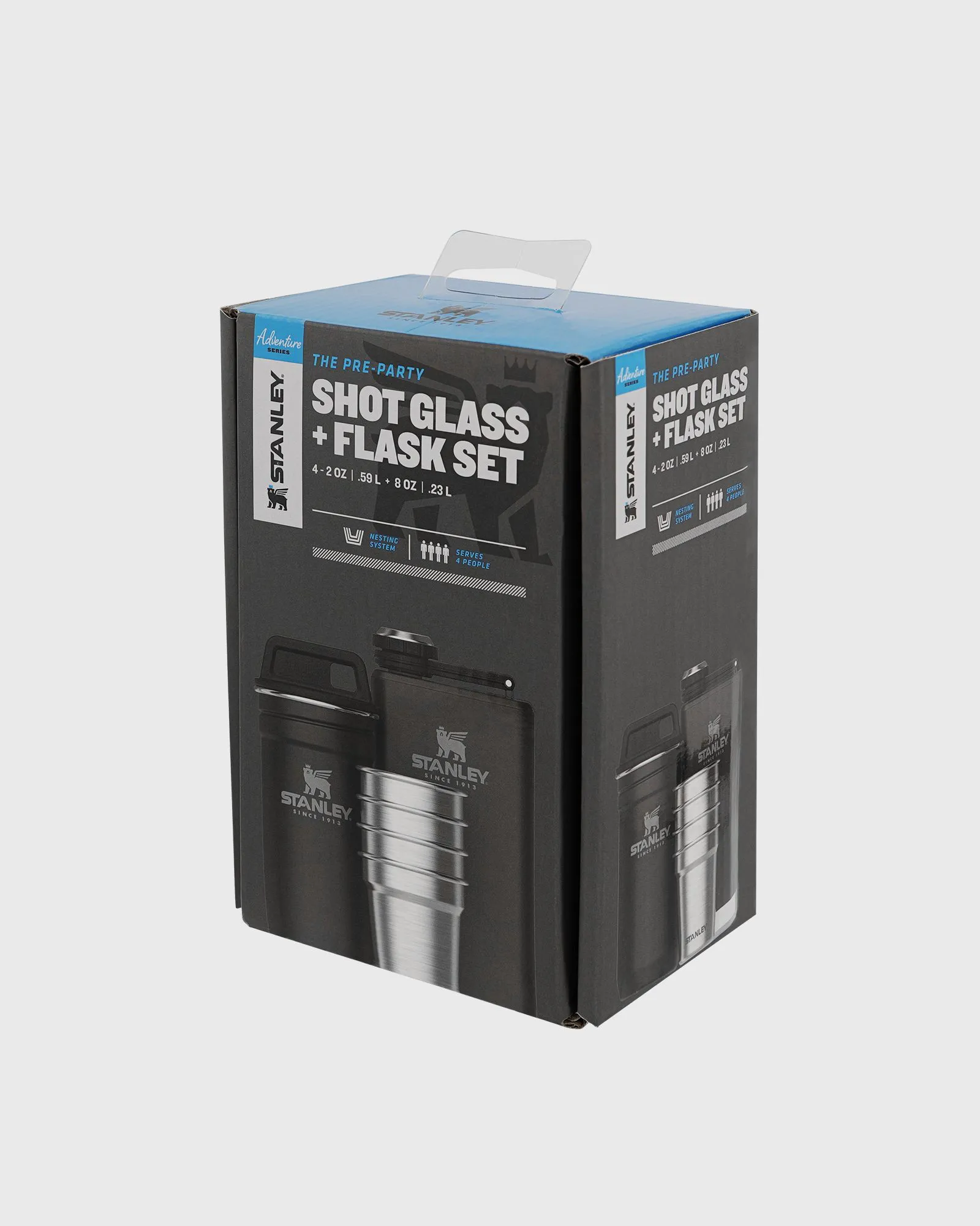 STANLEY THE PREPARTY SHOTGLASS + FLASK SET