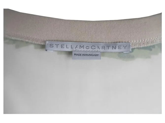 Stella Mc Cartney Camiseta con paisaje de Stella McCartney Blanco 