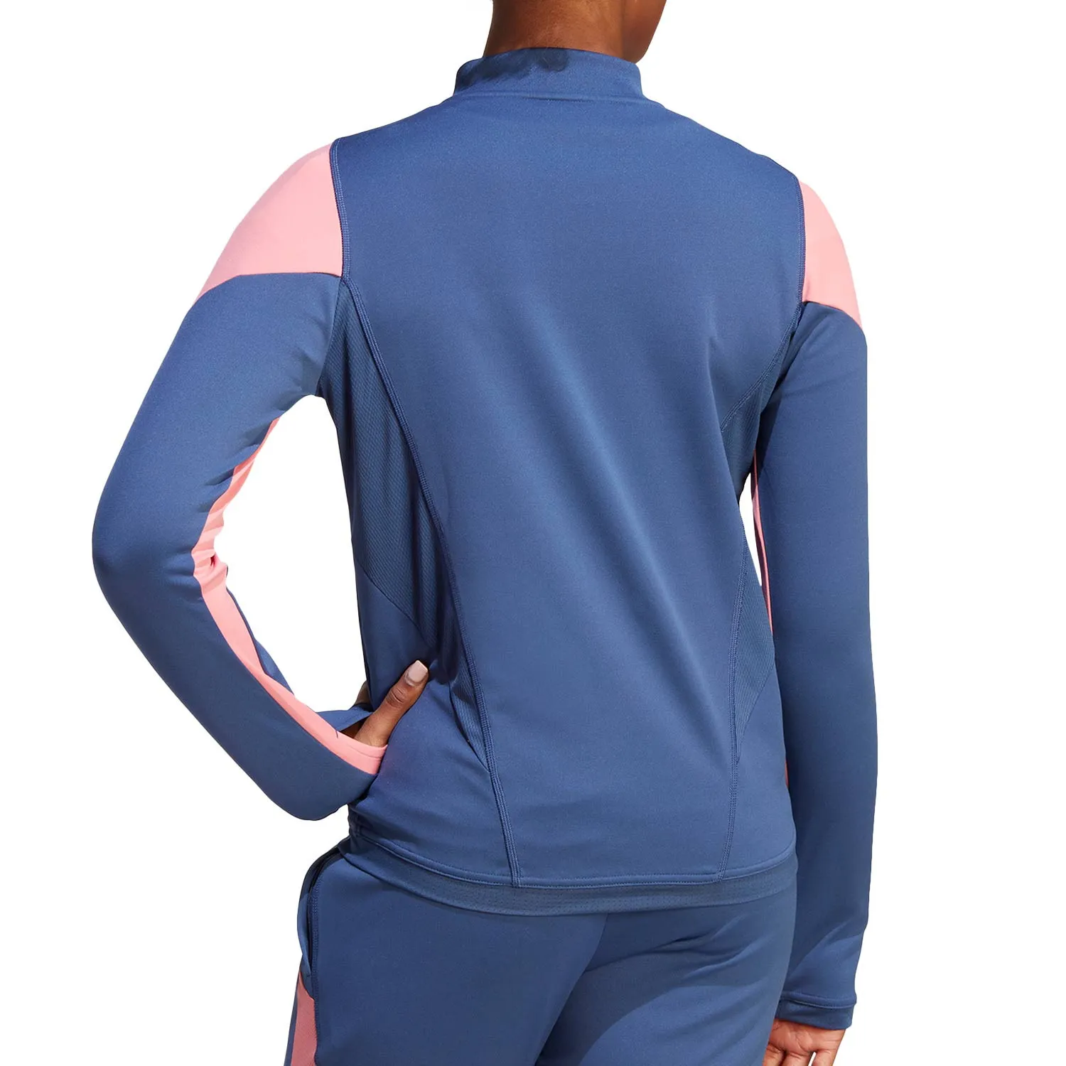 Sudadera adidas Olympique Lyon entrenamiento mujer