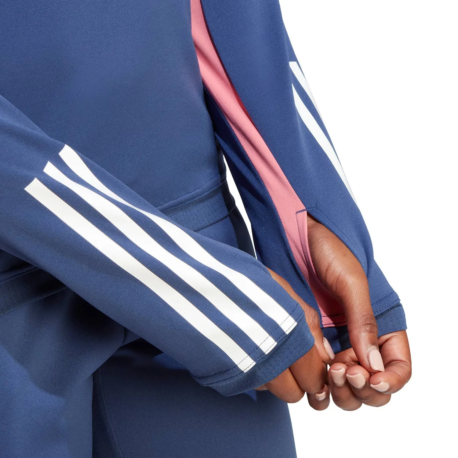 Sudadera adidas Olympique Lyon entrenamiento mujer