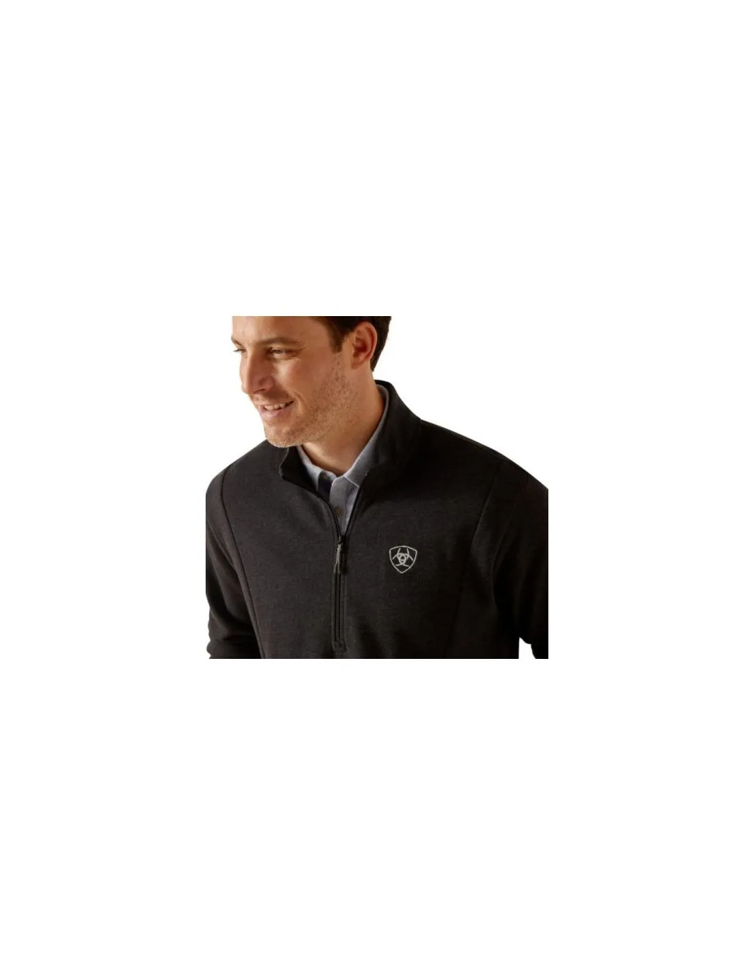 SUDADERA ARIAT FRIDAY COTTON 1/2 ZIP HOMBRE