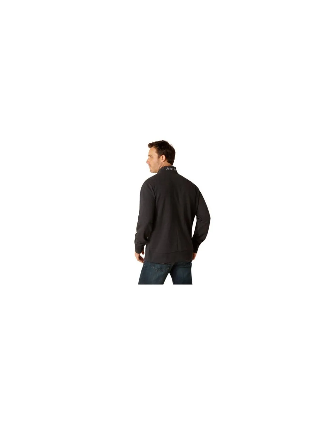 SUDADERA ARIAT FRIDAY COTTON 1/2 ZIP HOMBRE