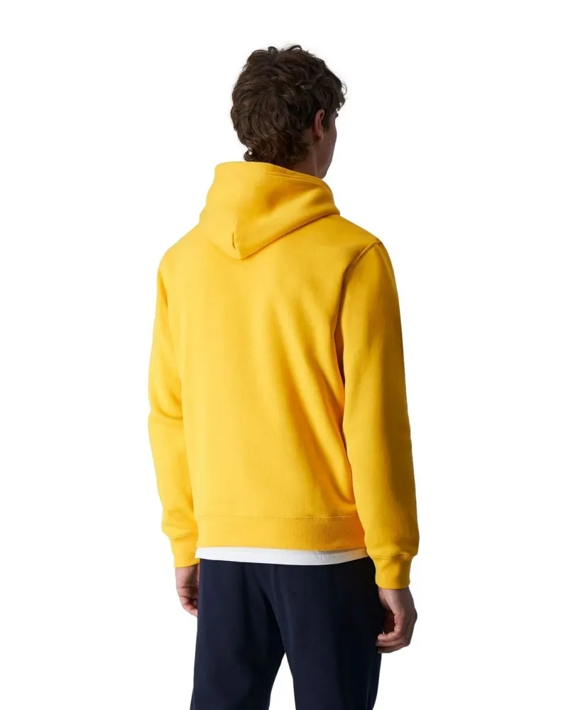 Sudadera champion amarilla embroidered script logo hoodie