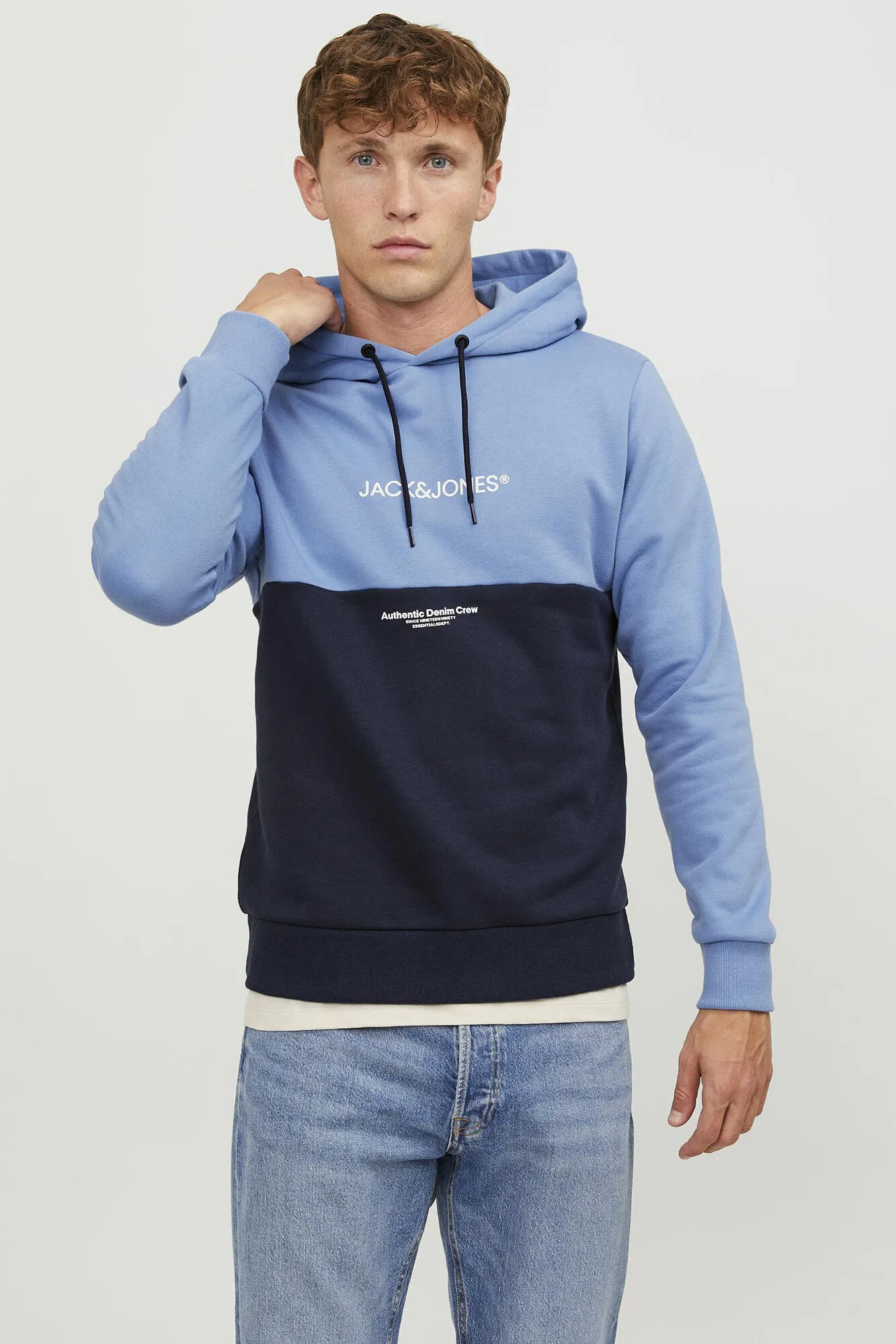 Sudadera color block