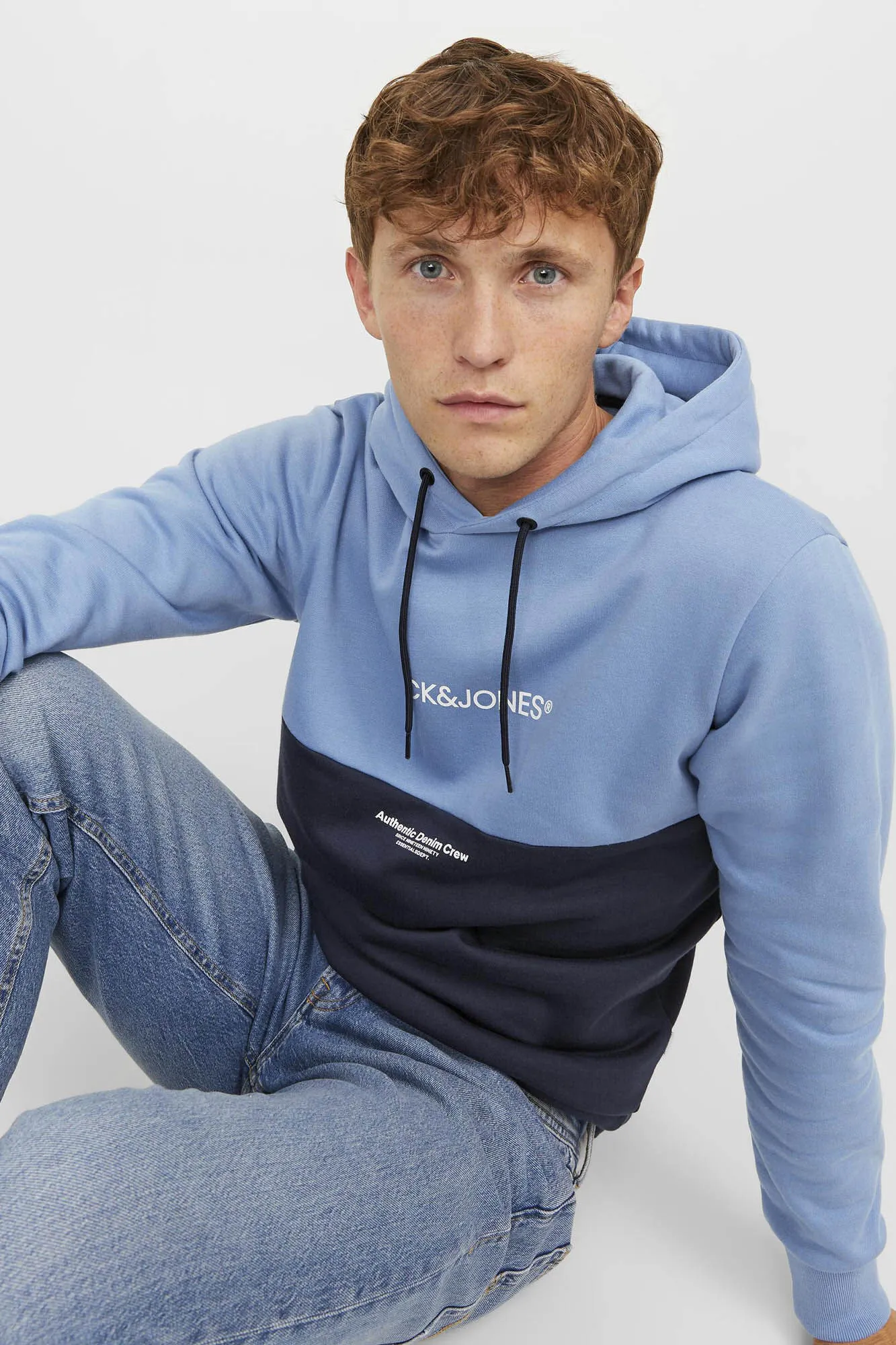 Sudadera color block