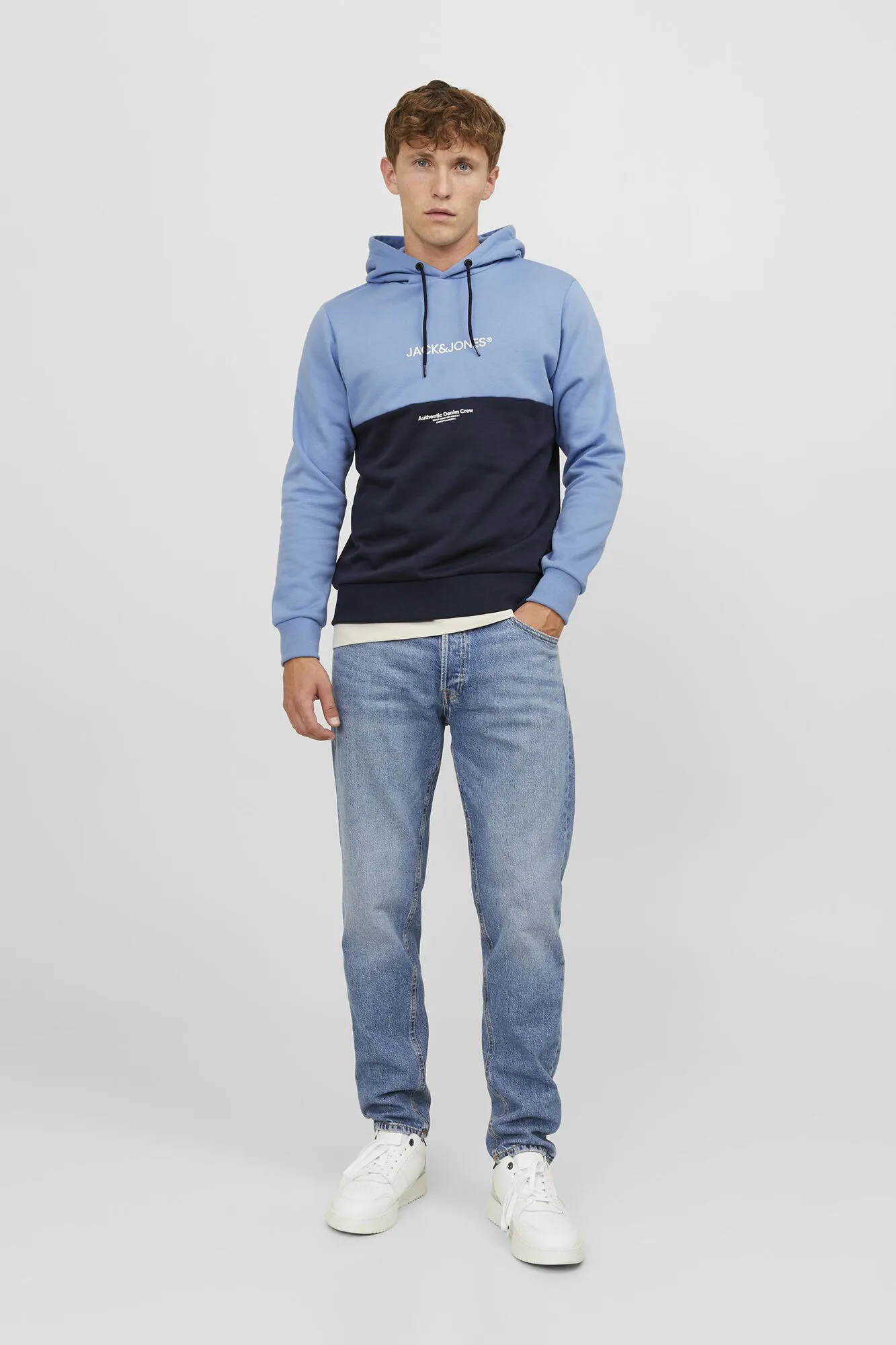 Sudadera color block
