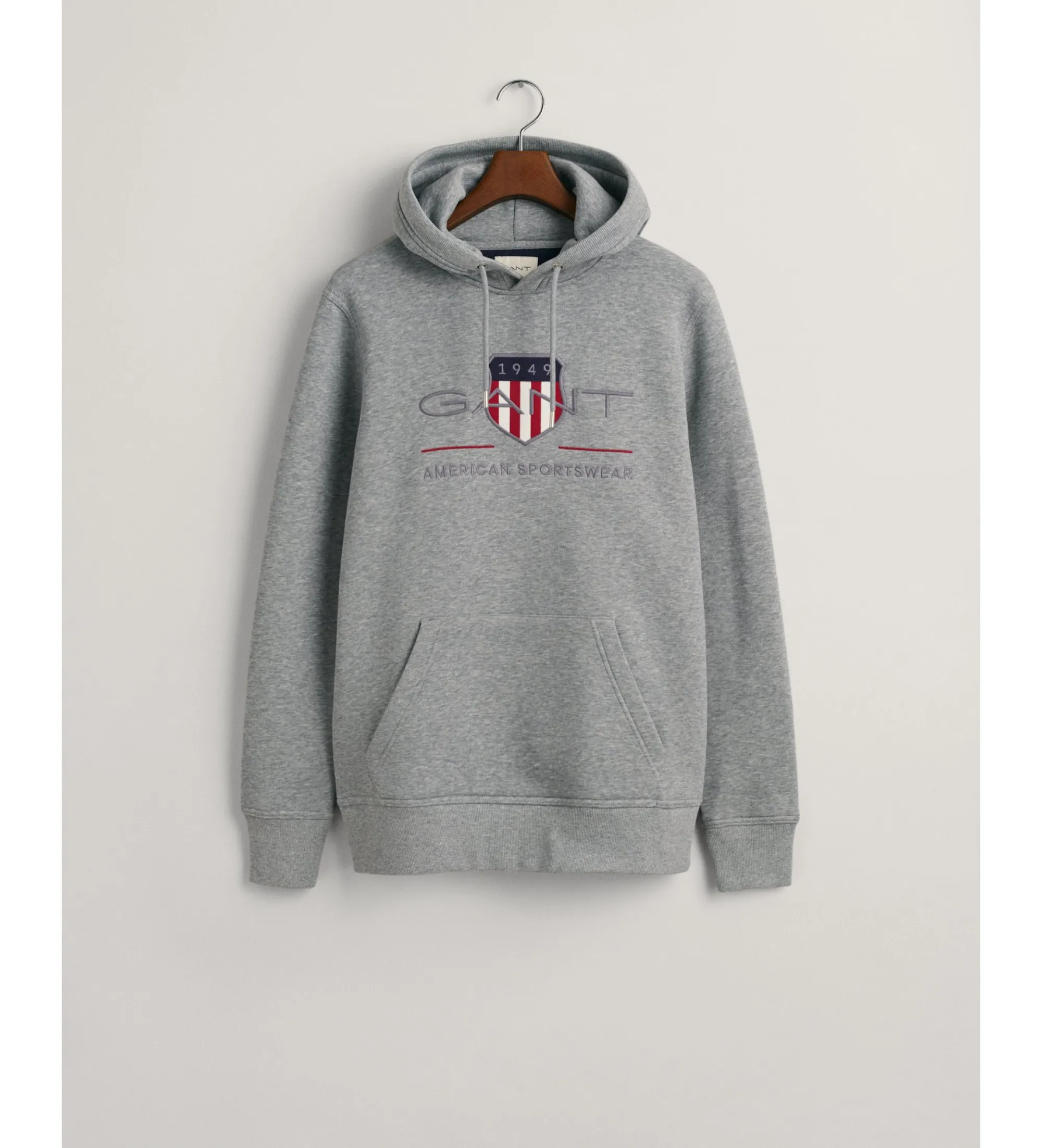 Sudadera con capucha Archive Shield gris