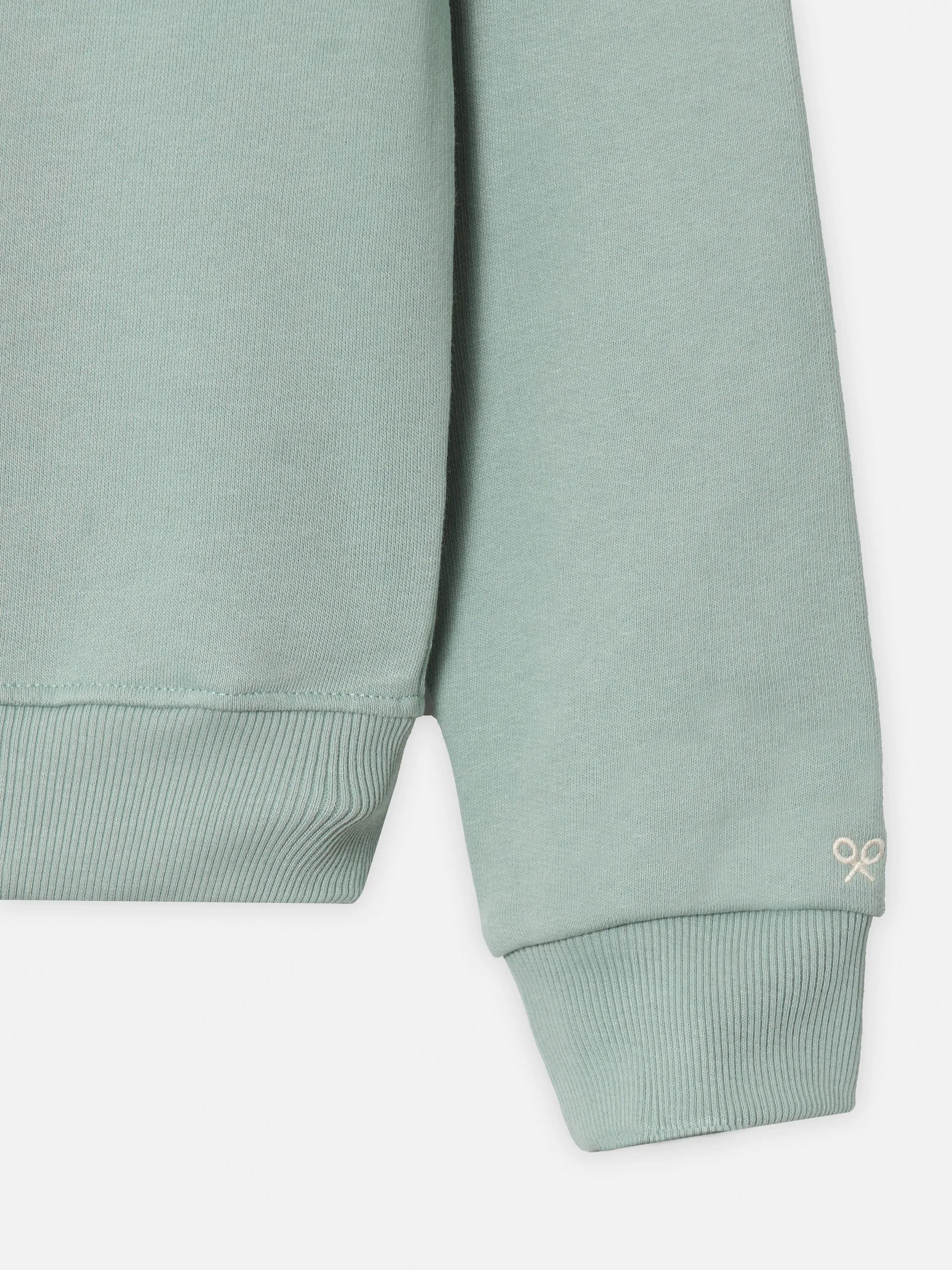 Sudadera ethnic pocket verde