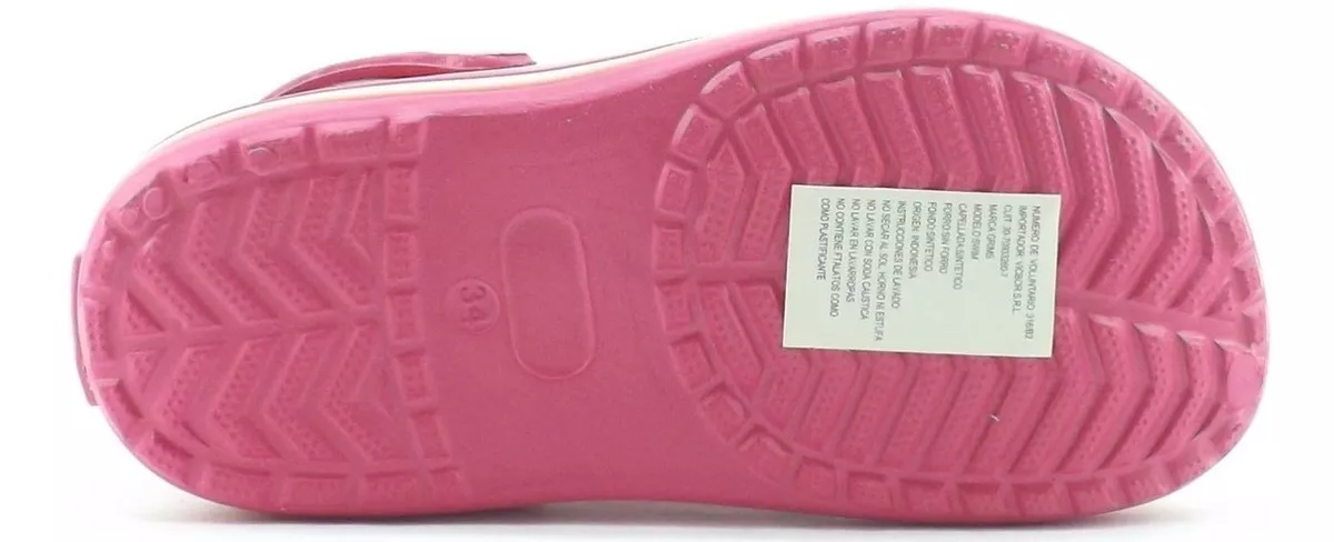 SUECOS DE GOMA LIVIANO COMODO GRIMS SWIM NIñOS 1926 PARG