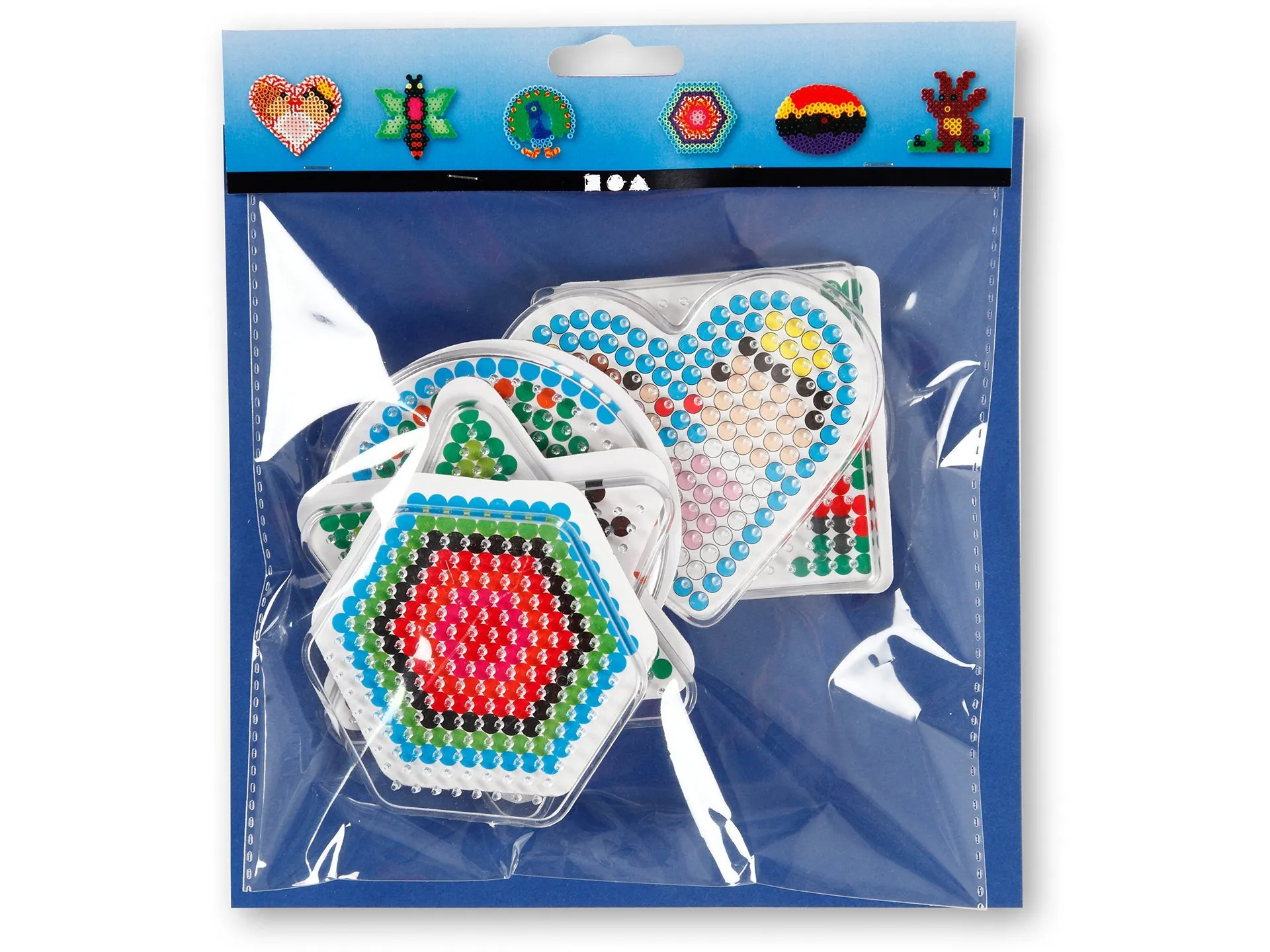 Tablero de clavijas para cuentas de hierro, set