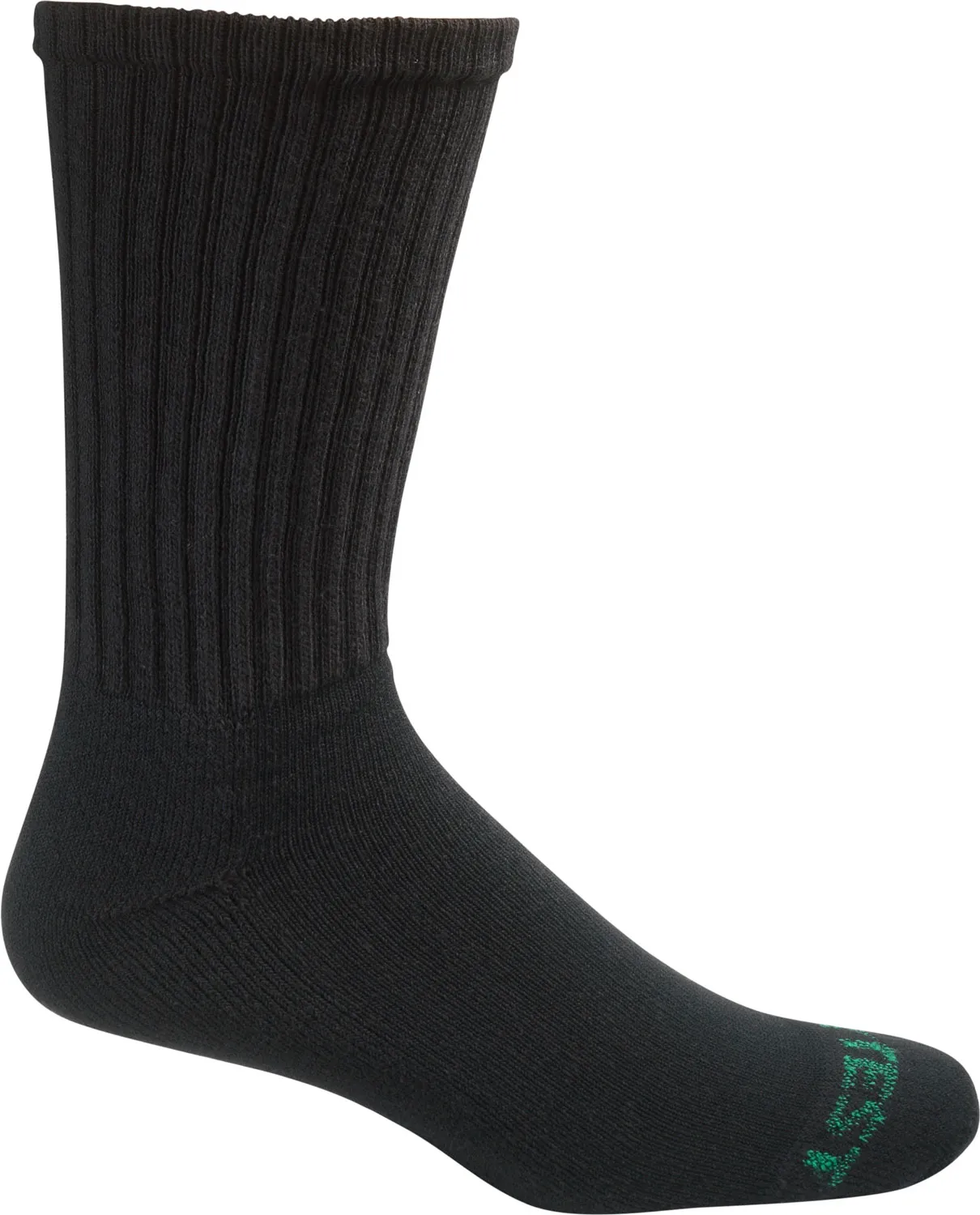 TAYLOR HOSIERY Calcet×n largo de algodÝn, negro, HyTest BIGFOOT para hombre