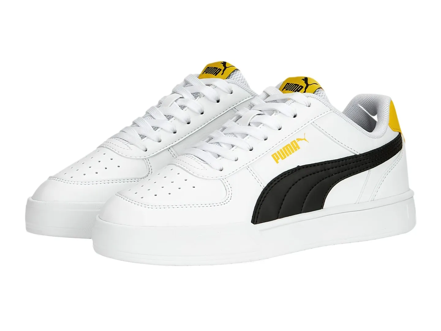 Tenis Puma Caven Jr Blanco Para Niño