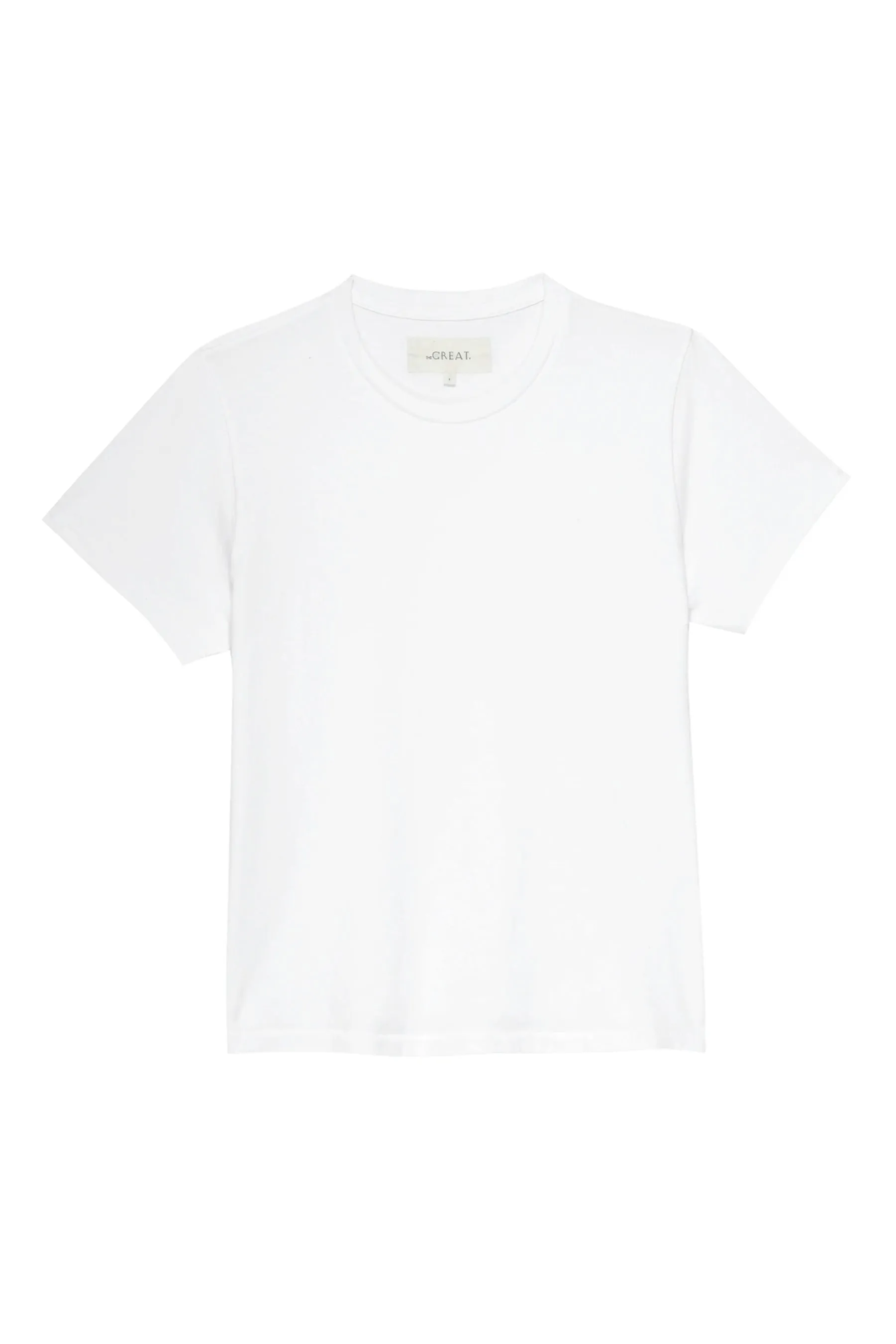 The Little Tee in True White