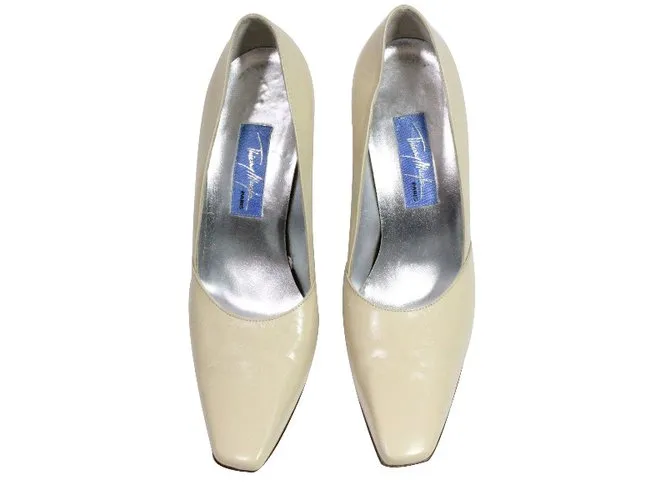 Thierry Mugler Tacones Beige 
