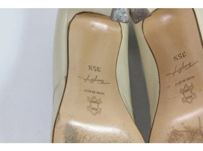 Thierry Mugler Tacones Beige 