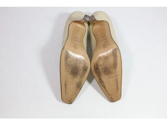 Thierry Mugler Tacones Beige 