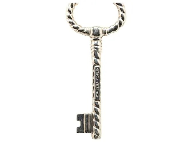 Tiffany & Co Collar llave ovalado Tiffany Twist Plata 