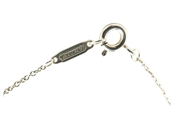 Tiffany & Co Collar llave ovalado Tiffany Twist Plata 